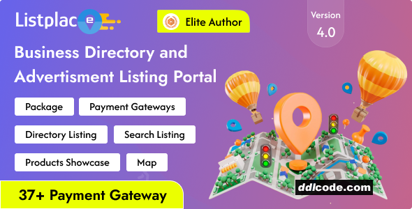 Listplace - A Complete Local Business Directory Listing Platform