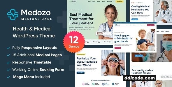 Medozo - Medical Premium WordPress Theme