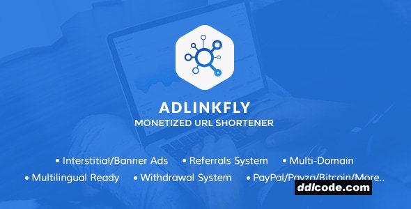AdLinkFly - Monetized URL Shortener