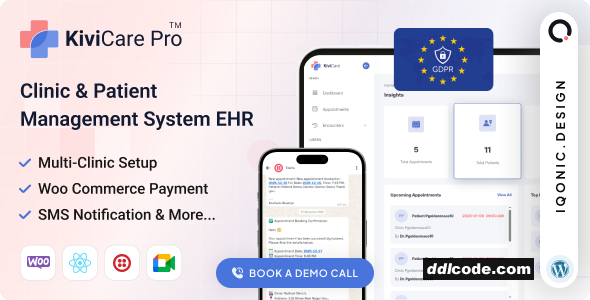 KiviCare(TM) Pro - Clinic and Patient Management System EHR (Add-on)