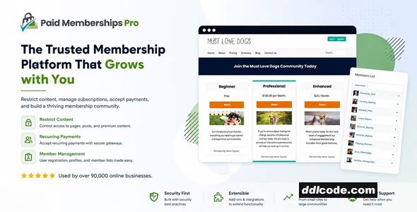 Paid Memberships Pro (Core)