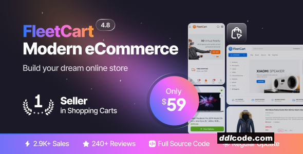 FleetCart - Modern eCommerce CMS
