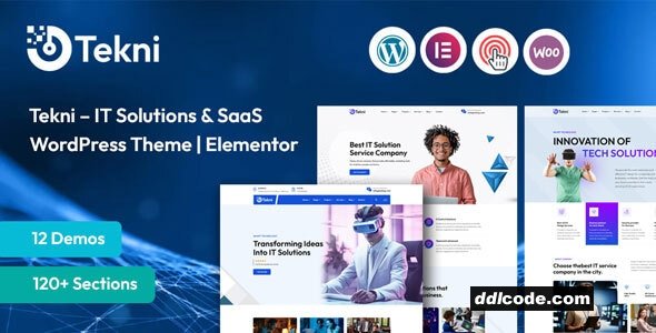 Tekni - IT Solutions & Technology WordPress Theme