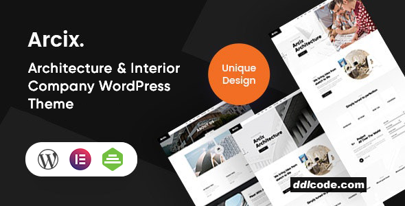Arcix - Architecture WordPress Theme