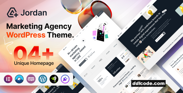 Jordan - Marketing Agency Wordpress Theme
