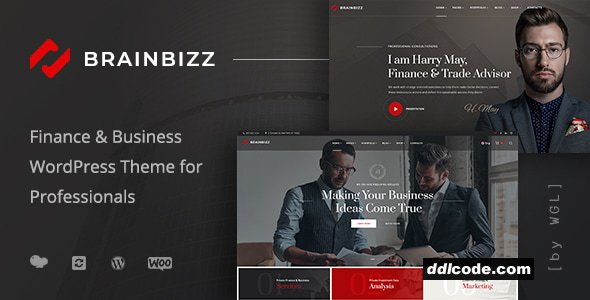 BrainBizz - Finance & Business WordPress Theme