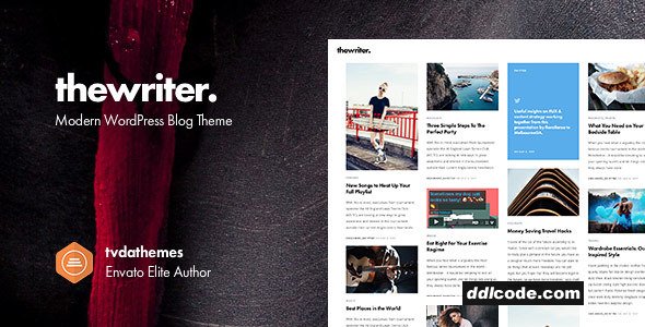 The Writer - Modern WordPress Blog Theme