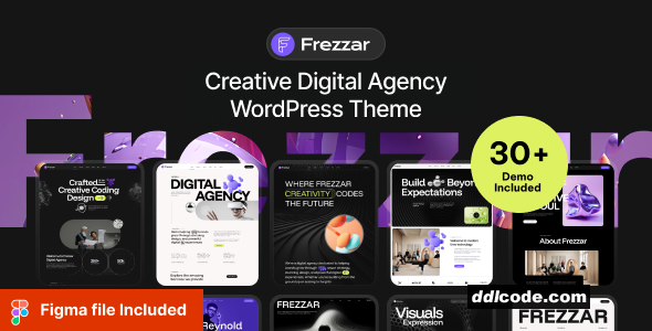 Frezzar - Creative Digital Agency WordPress Theme