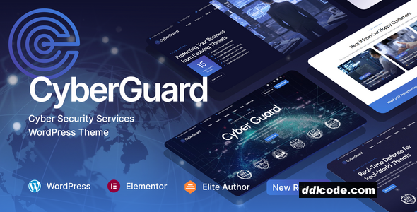 CyberGuard - Cyber Security Services WordPress Theme