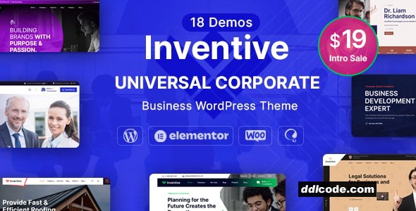 Inventive - Multi-Purpose Business WordPress Theme