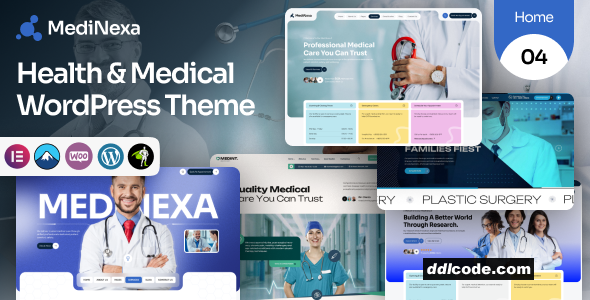 Medinexa - Health & Medical WordPress Theme