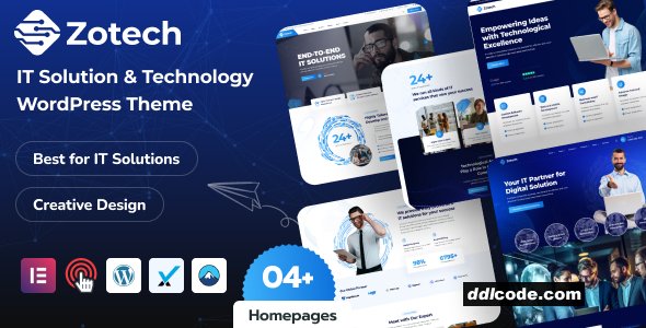 Zotech - IT Solutions & Technology WordPress Theme