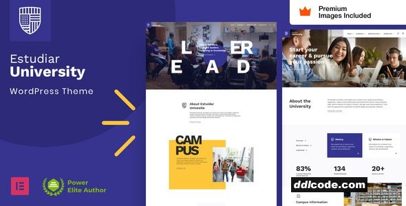 Estudiar - University School WordPress Theme