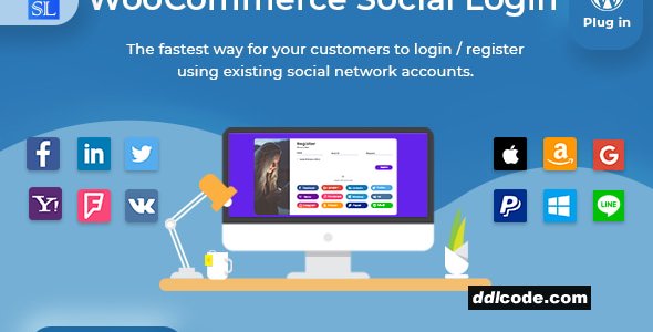 Social Login - WordPress / WooCommerce Plugin