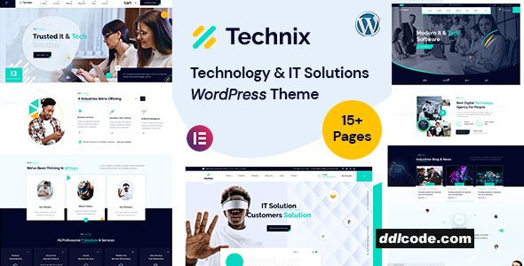 Technix - Technology & IT Solutions WordPress Theme