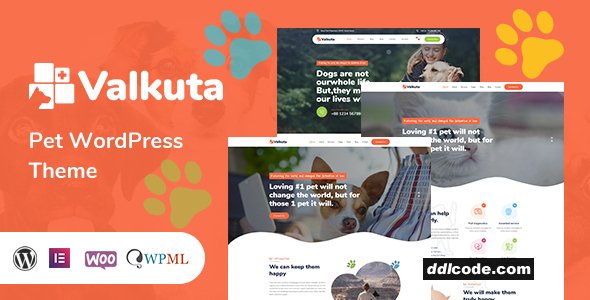 Valkuta - Pet WordPress Theme
