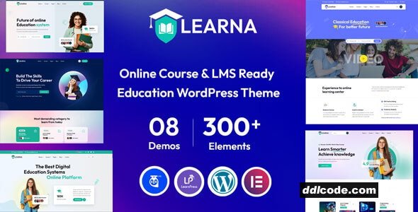 Learna - Education & Online Course WordPress Theme