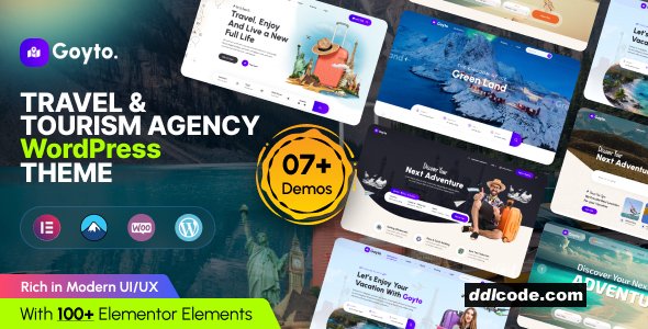 Goyto - Travel WordPress Theme
