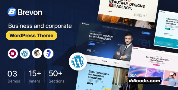 Brevon - Business Consulting WordPress Theme