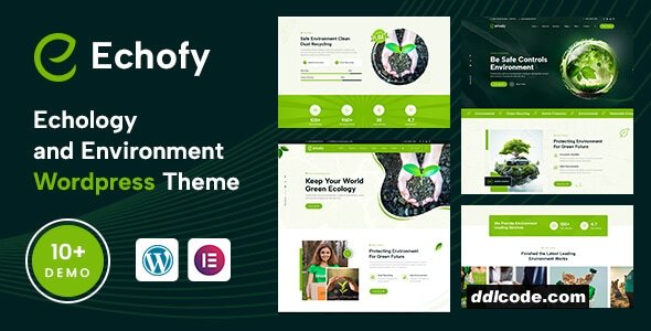Echofy - Environment, Ecology Solar & Nonprofit WordPress Theme