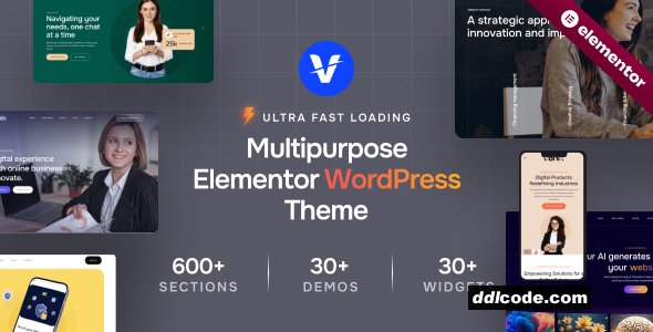 Vonix - Multi-purpose Elementor WordPress Theme