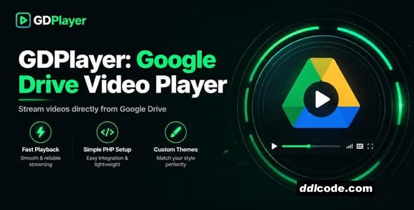 GDPlayer.To Google Drive Video Player