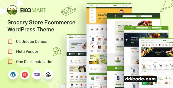 Ekomart - Grocery Shop WooCommerce WordPress Theme