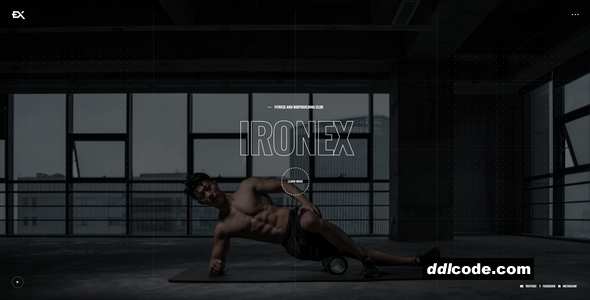 Ironex - Fitness WordPress Theme
