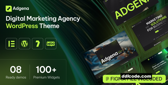 Adgena - SEO & Marketing Agency WordPress Theme