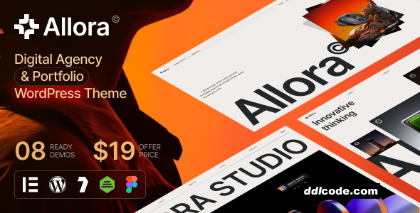 Allora - Creative Agency & Portfolio WordPress Theme