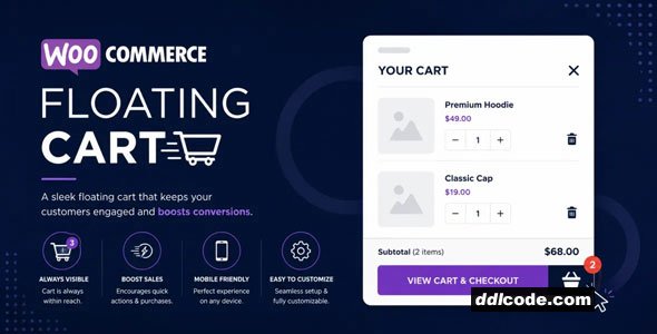 XT WooCommerce Floating Cart Pro