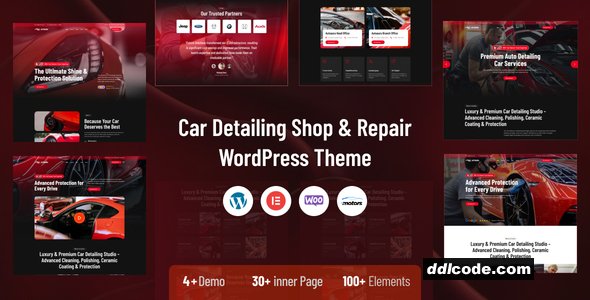 Autoaura - Car Detailing, Car Repair & Car Shop WordPress Theme