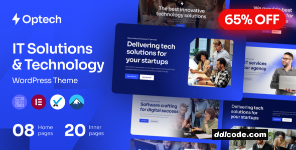 Optech - IT Solutions and Services WordPress Theme