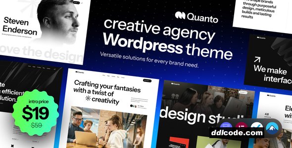 Quanto - Creative Agency WordPress Theme