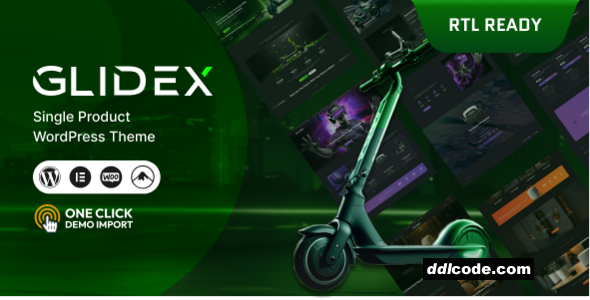 GlideX - Single Product WooCommerce Theme