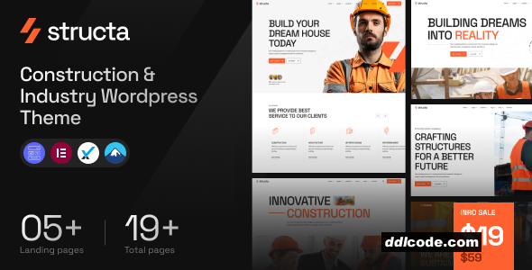Structa - Construction & Industry WordPress Theme