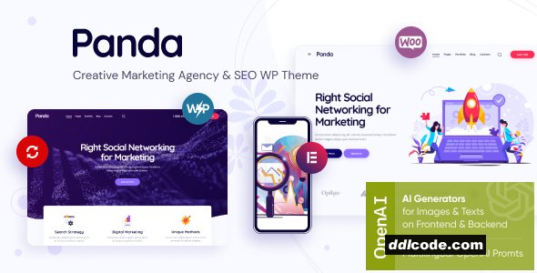 Panda - Digital Marketing & Adveritsing WordPress Theme