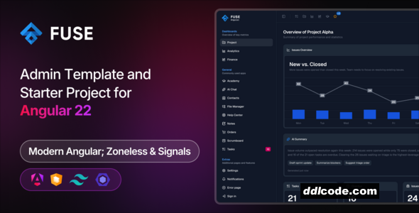 Fuse - Angular Admin Template