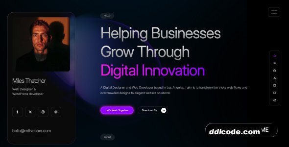 Visiblo - Personal Portfolio Theme