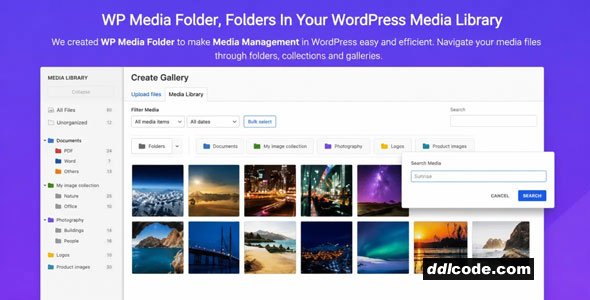 WP Media Folder Addon