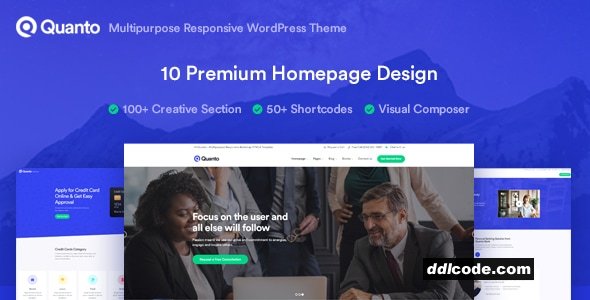 Quanto - Business Responsive WordPress Theme