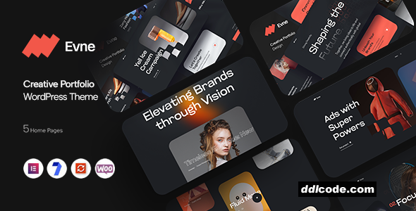 Evne - Creative Portfolio WordPress Theme