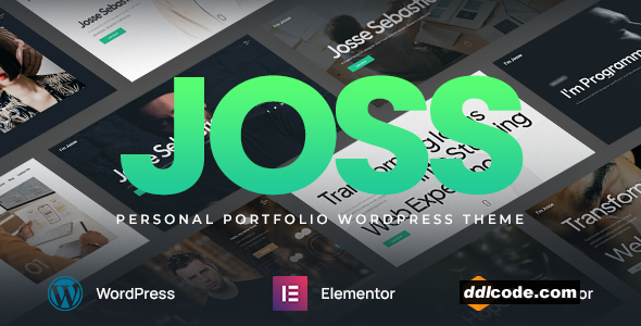 Joss - Personal Portfolio WordPress Theme