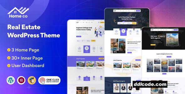 Homeco - WordPress Real Estate Theme