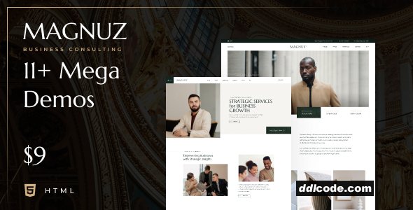 Magnuz - Business HTML Template