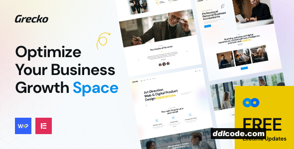 Grecko - Business WordPress Theme