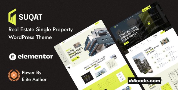Suqat - Single Property WordPress Theme