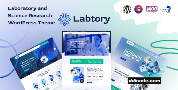 Labtory - Laboratory and Science Research WordPress Theme