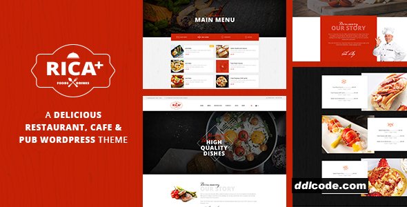 Rica - Restaurant & Pub WP Theme