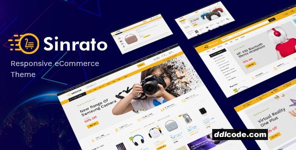 Sinrato - Electronics Theme for WooCommerce WordPress
